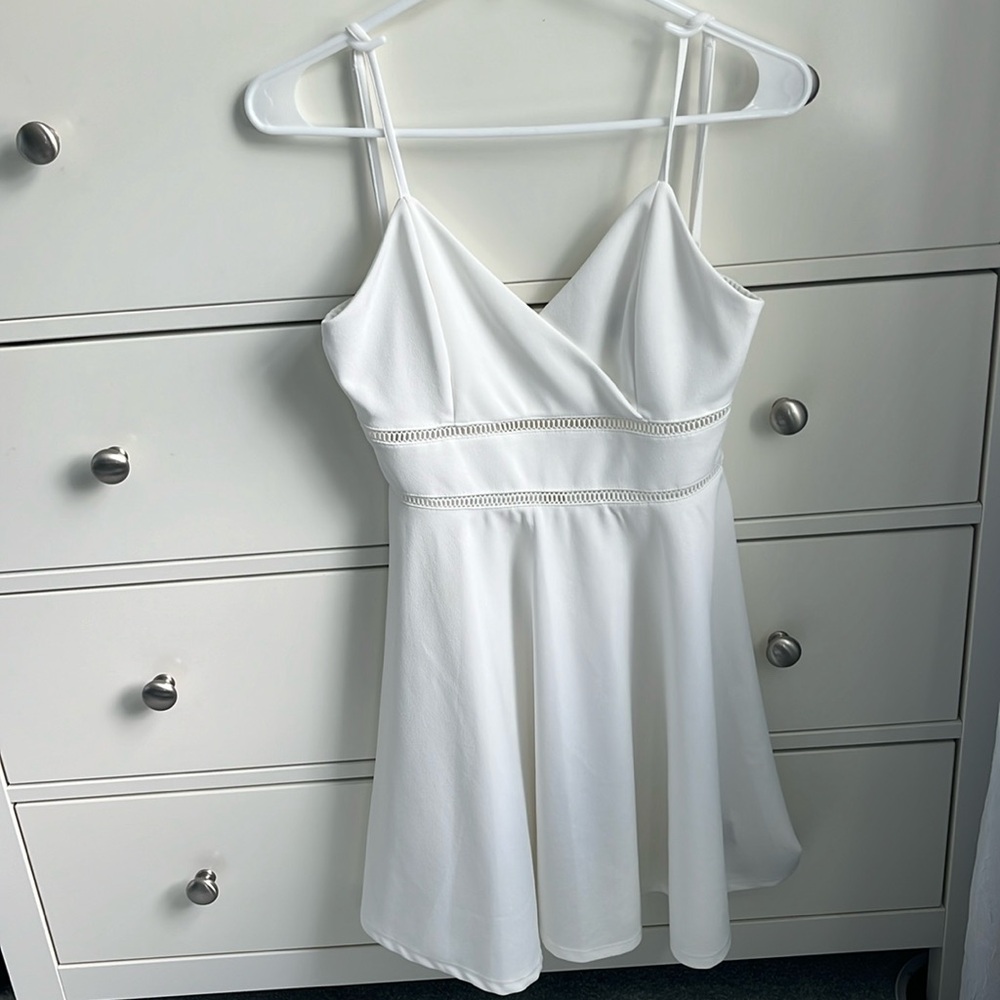 White Trixxi dress size small